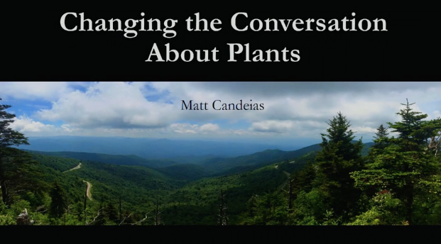 Screenshot of Changing the Conversation About Plants video