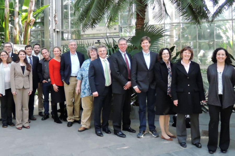 Photo of the team at the PCA NFCC meeting where Botany Bill was first crafted