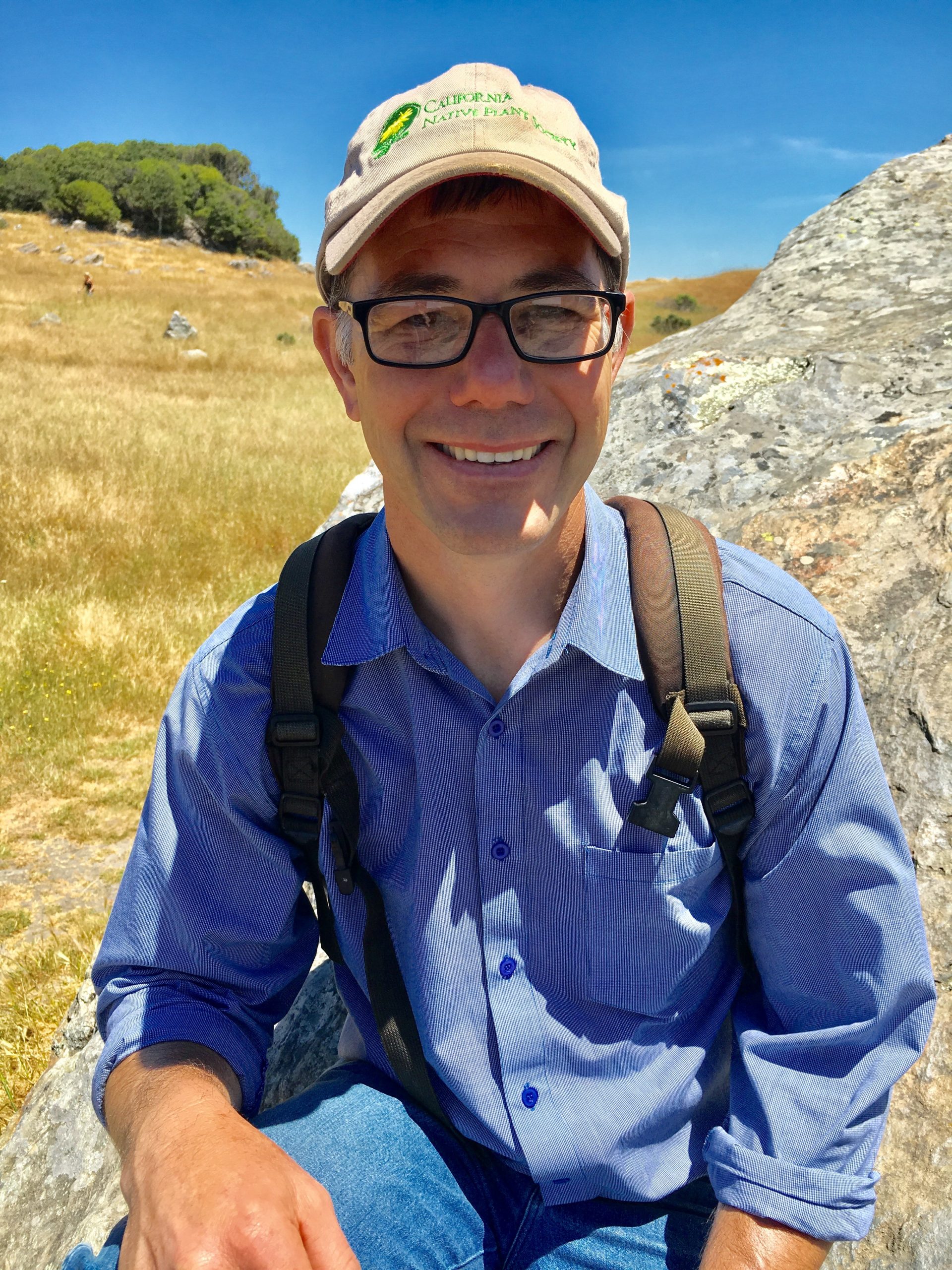 Getting out in the field to experience native plants is still a priority for the executive director.