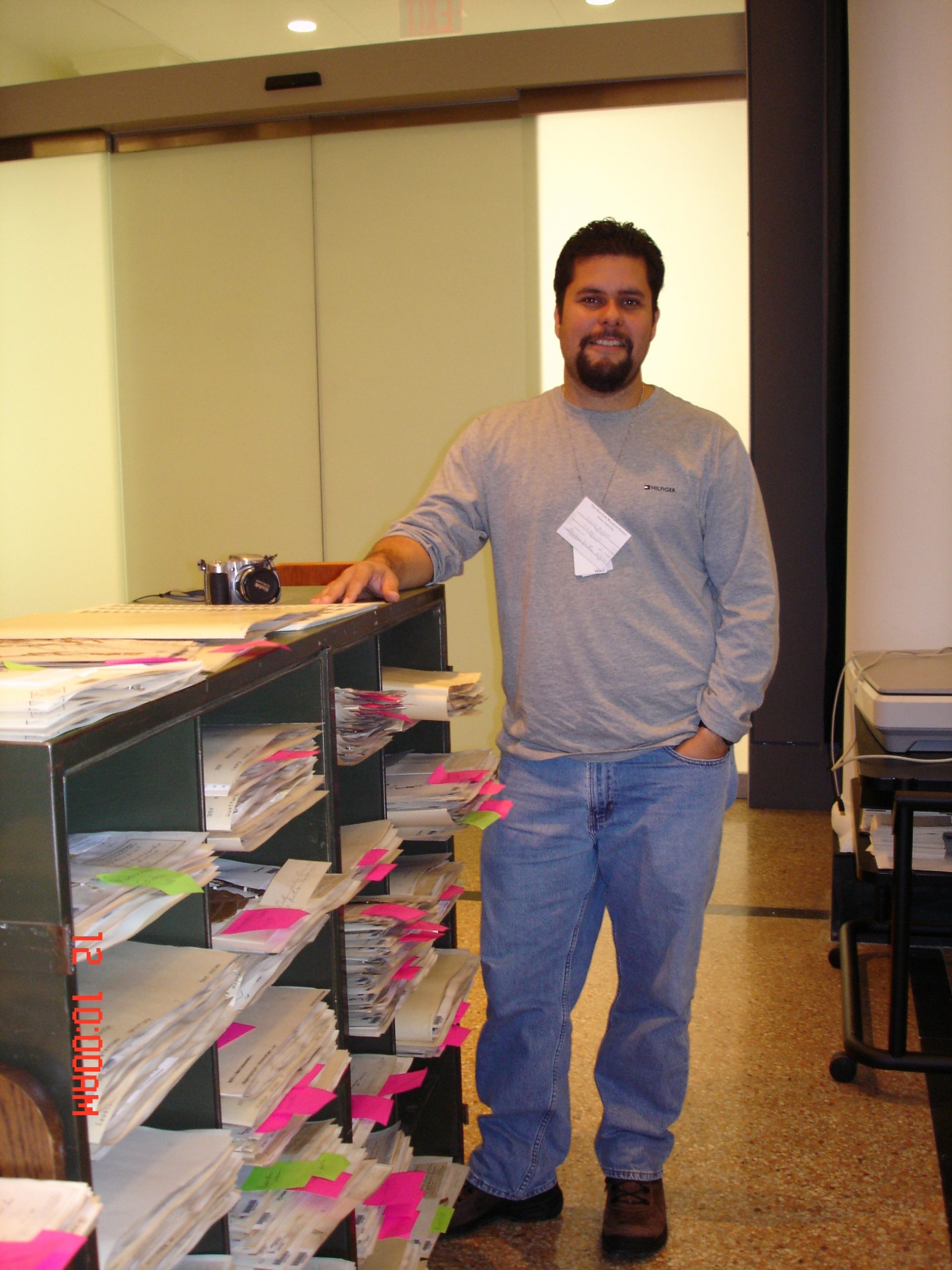 While working with other graduated students doing research on federally listed species (O. rhodoxylon) or narrow endemics (Randia portoricensis) Omar collaborated on a project to digitize historical collections from Puerto Rico deposited at the New York Botanical Garden.