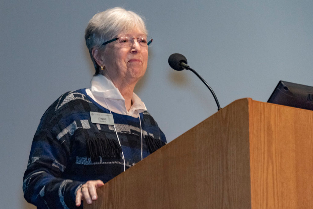 Photo of Lynde Uihlein CPC chair. Credit: by Robin Carlson