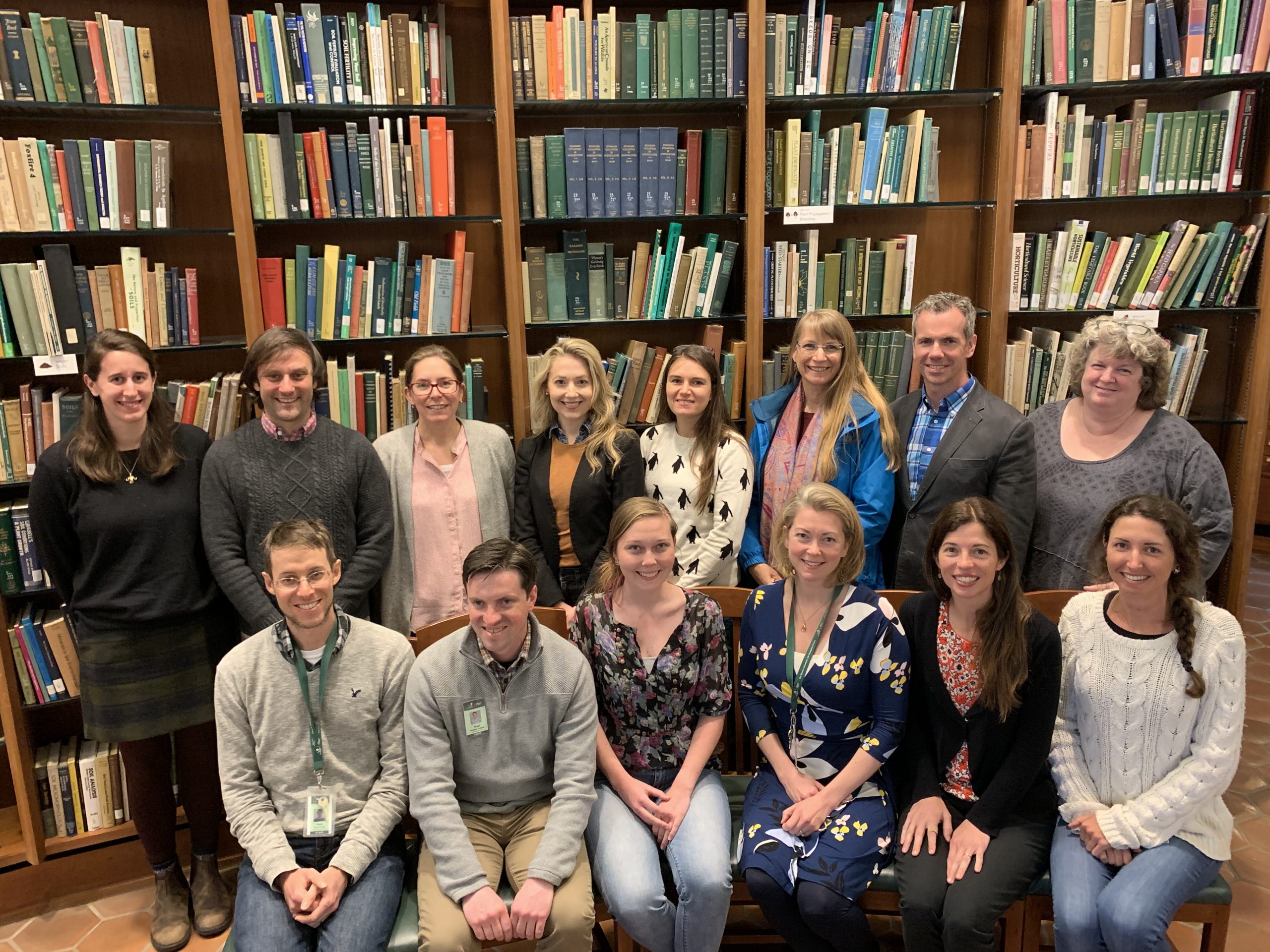 Participating Institutions involved in the Safeguarding our Plant Collections IMLS project had representatives meet at Morton Arboretum prior to the CPC National Meeting. Photo credit: Murphy Westwood.