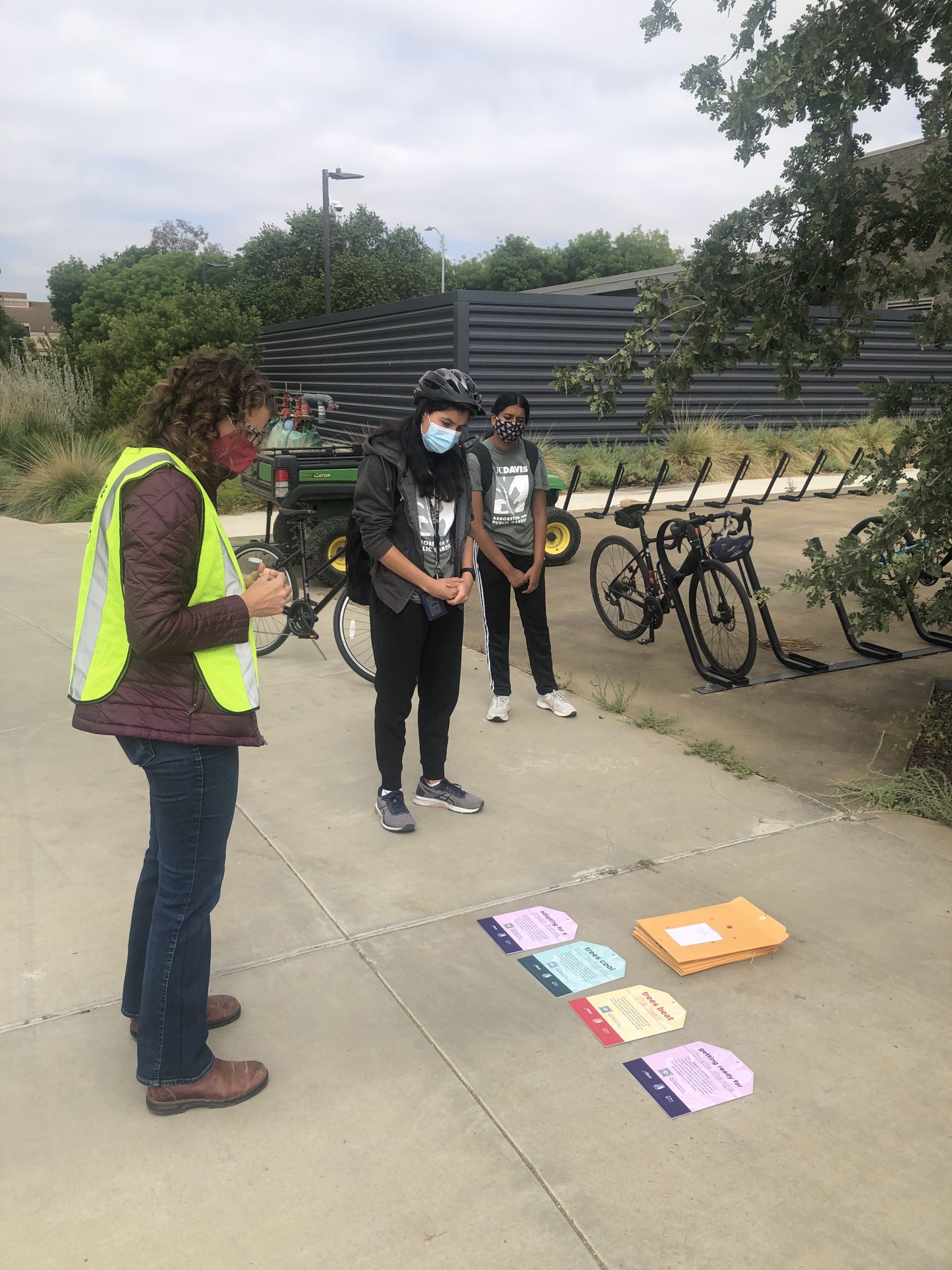 Image of UCDAPG interns tagging