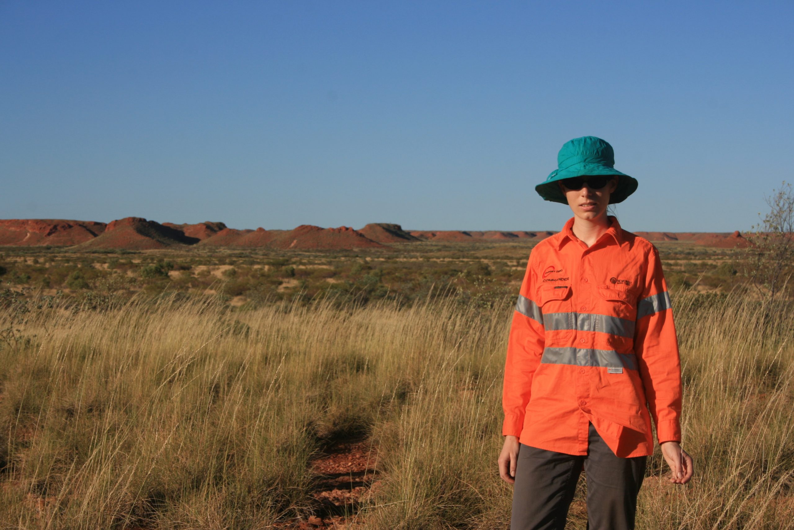 Image of Dr. Lucy Commander Seed Collecting