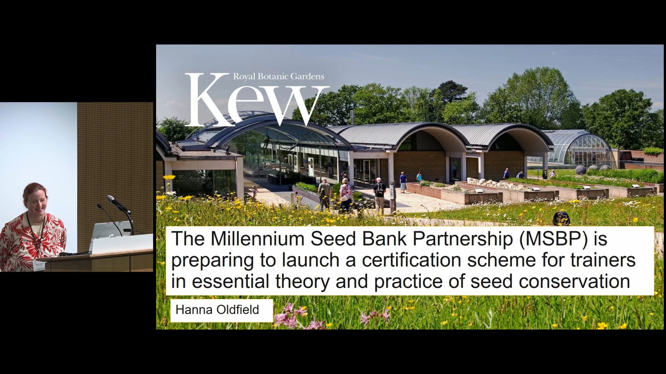 The Millennium Seed Bank Partnership is Preparing to Launch a Certification Scheme for Trainers in Essential Theory and Practice of Seed Conservation - Center for Plant Conservation